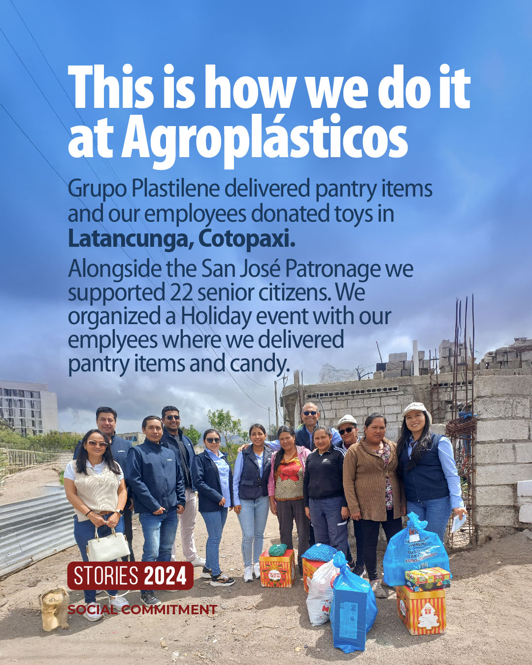Our social responsibility in Ecuador