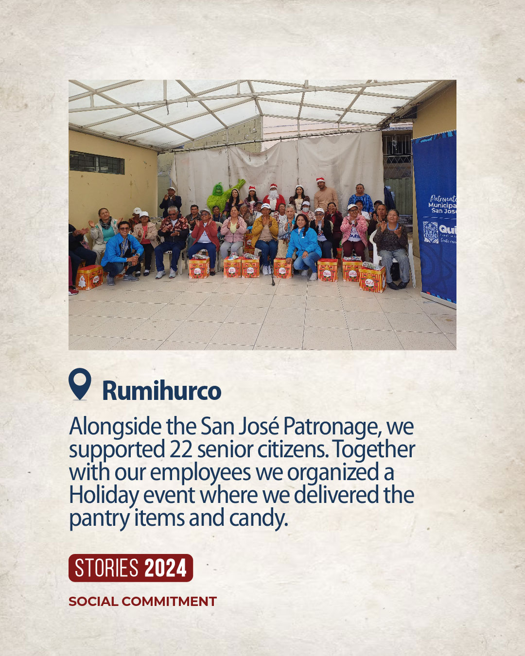 Our social responsibility in Ecuador