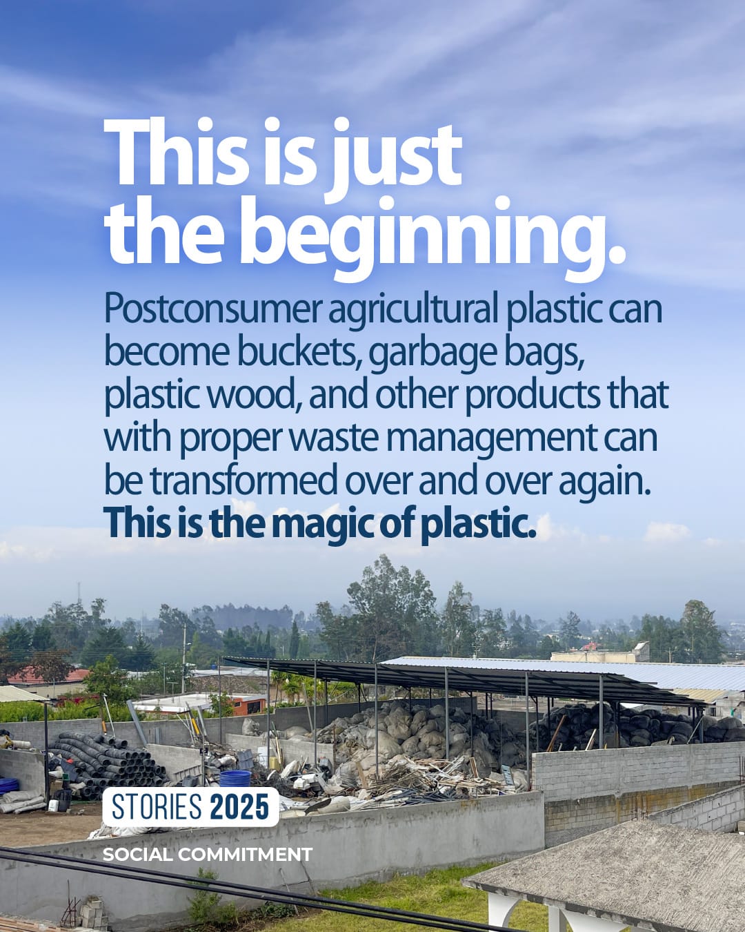 Agricultural plastic in Ecuador