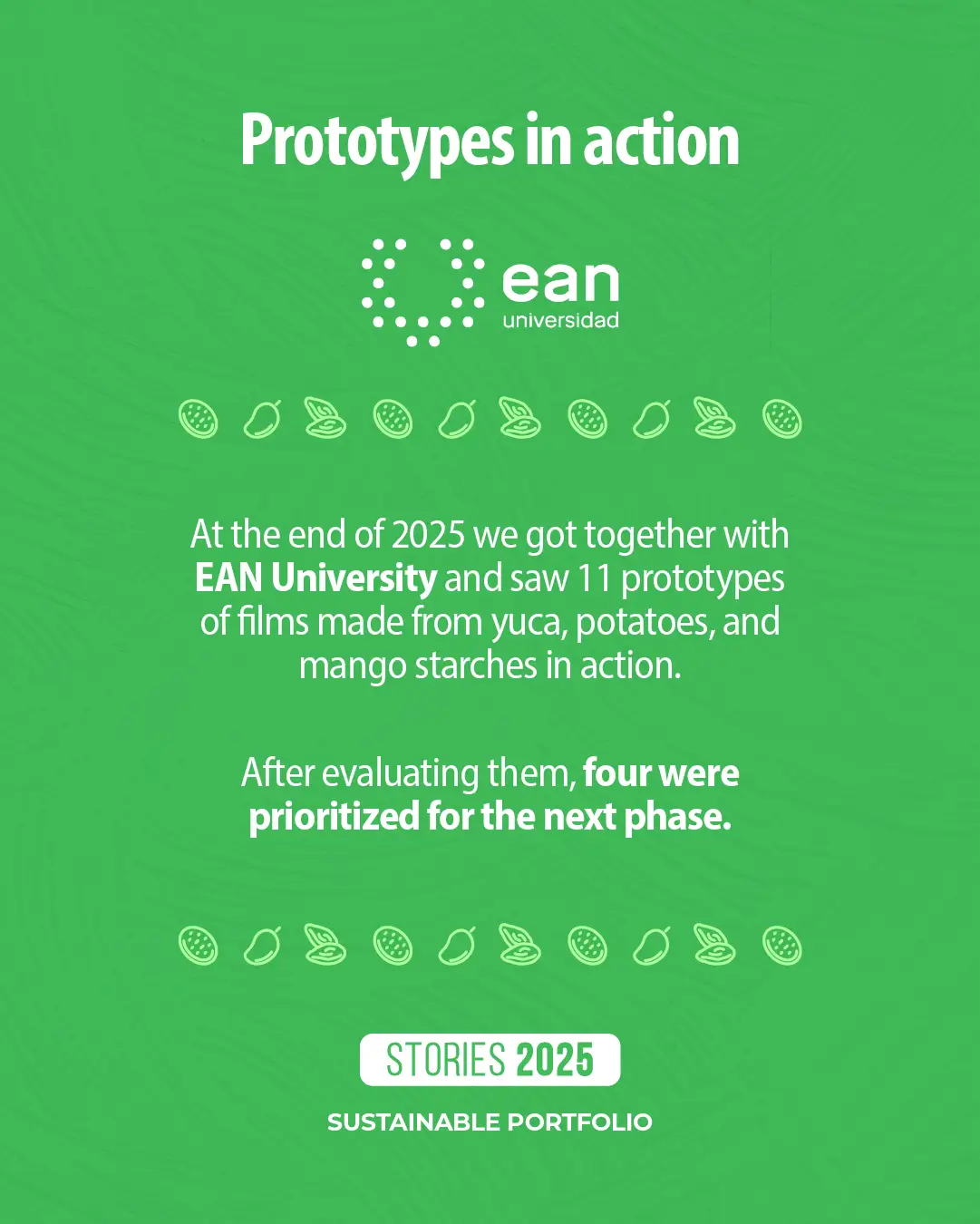 Close-up showing the texture and characteristics of the new biobased packaging material.