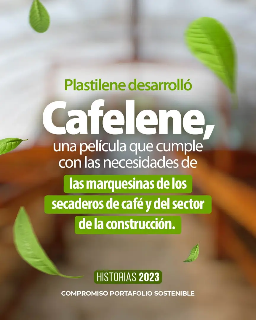 Cafelene, película con 25 % de plástico recuperado de Grupo Plastilene