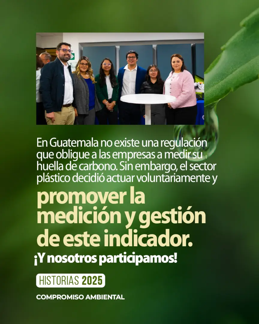 Calculadora de huella de carbono para la industria plástica en Guatemala