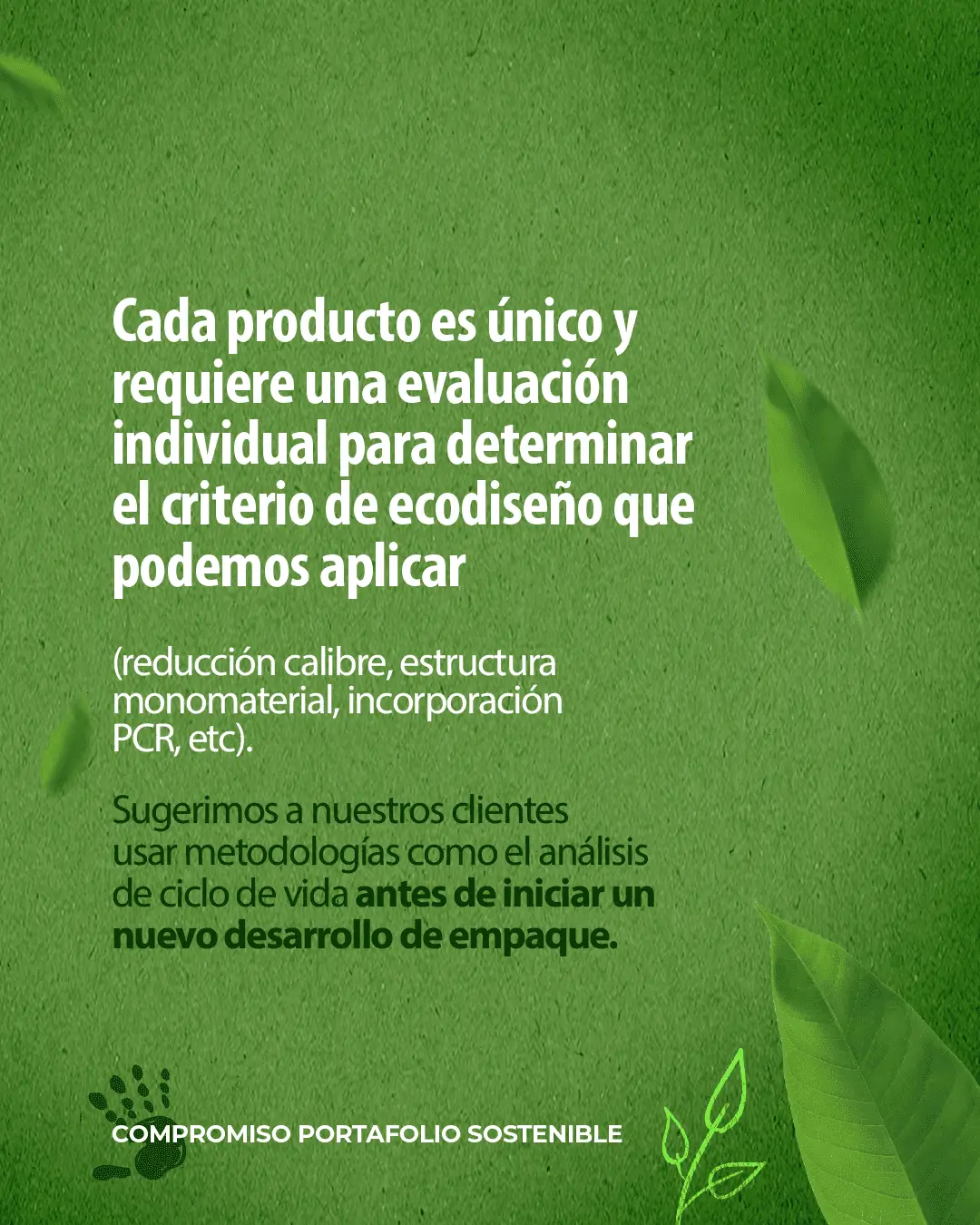 Ecodiseño sostenible de empaques de Grupo Plastilene
