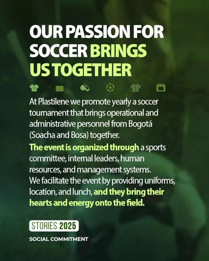 "Passion for football unites us": integration between operational and administrative staff at the Plastilene Nations League.