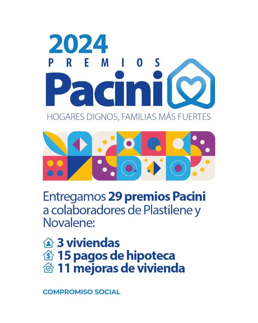 Familias más fuertes gracias a los Premios Pacini de Grupo Plastilene