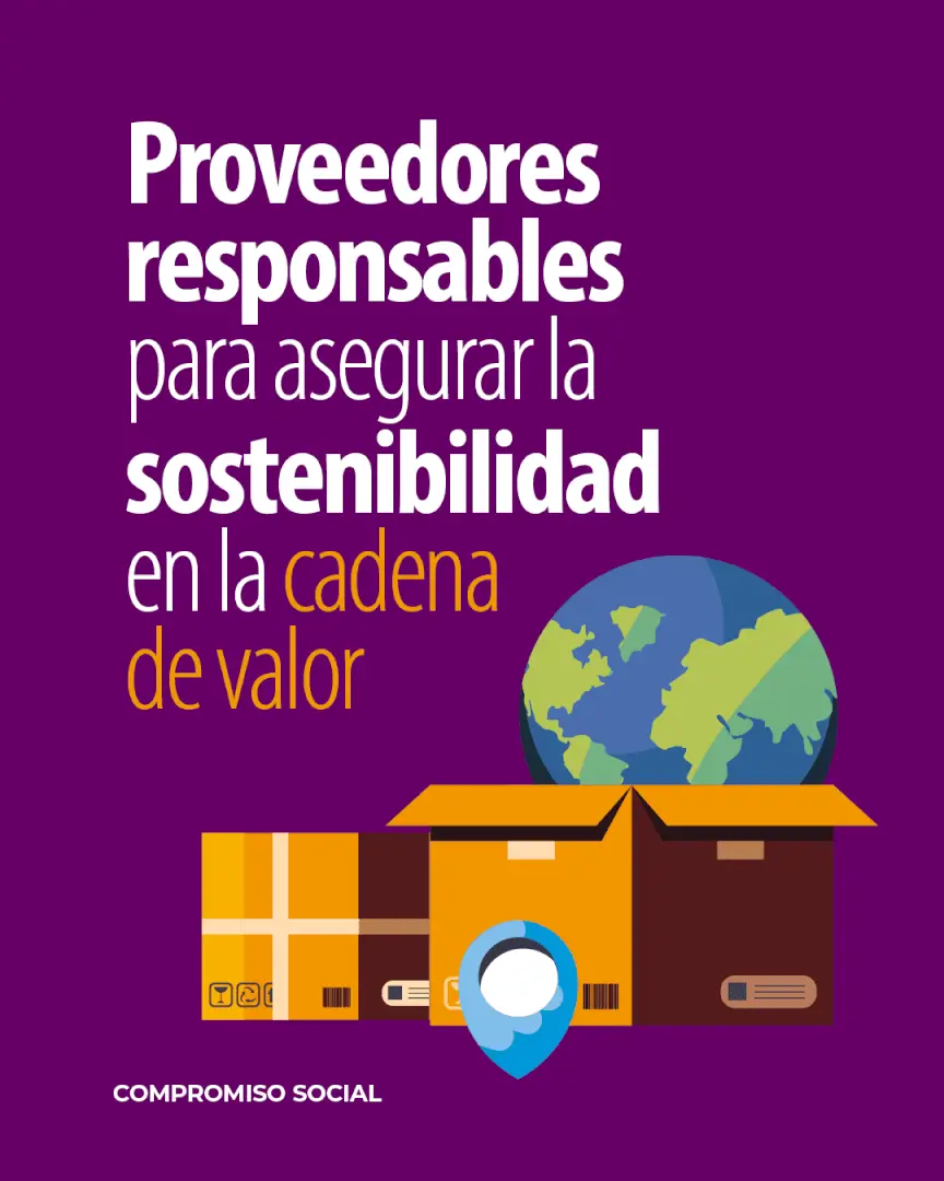 Proveedores responsables de Grupo Plastilene en la cadena de valor