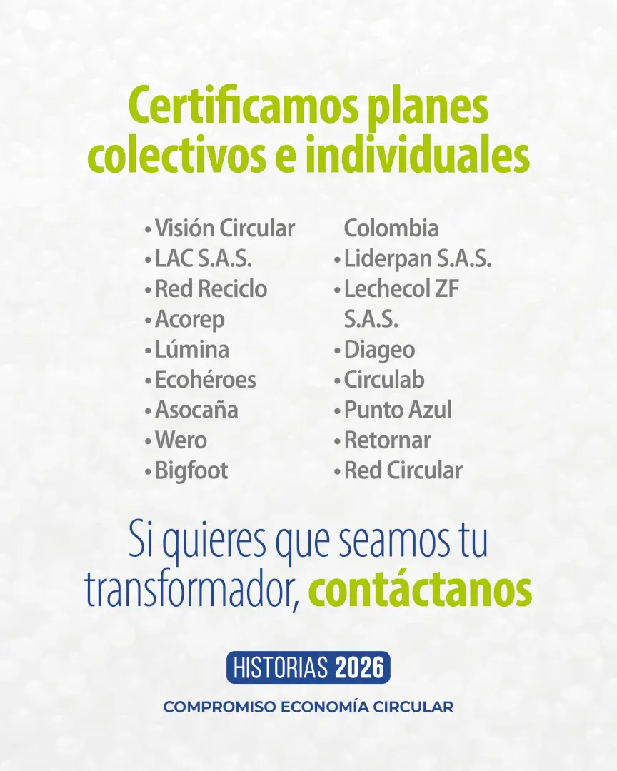 Certificación de planes colectivos e individuales de aprovechamiento para el cumplimiento de la REP en Colombia
