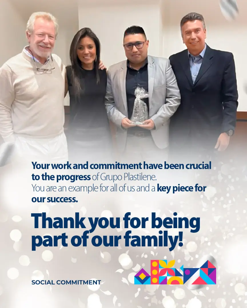Nuestra gente, el mayor orgullo de Grupo Plastilene