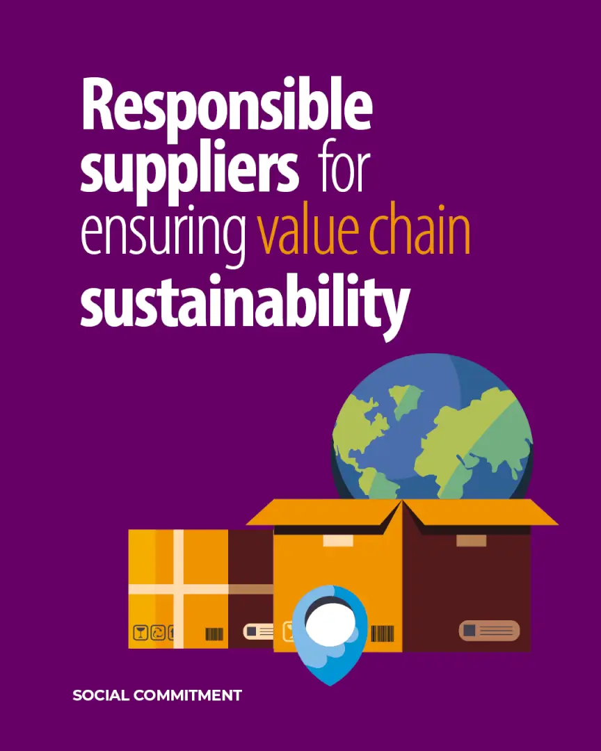 Responsible suppliers across Plastilene Group's value chain