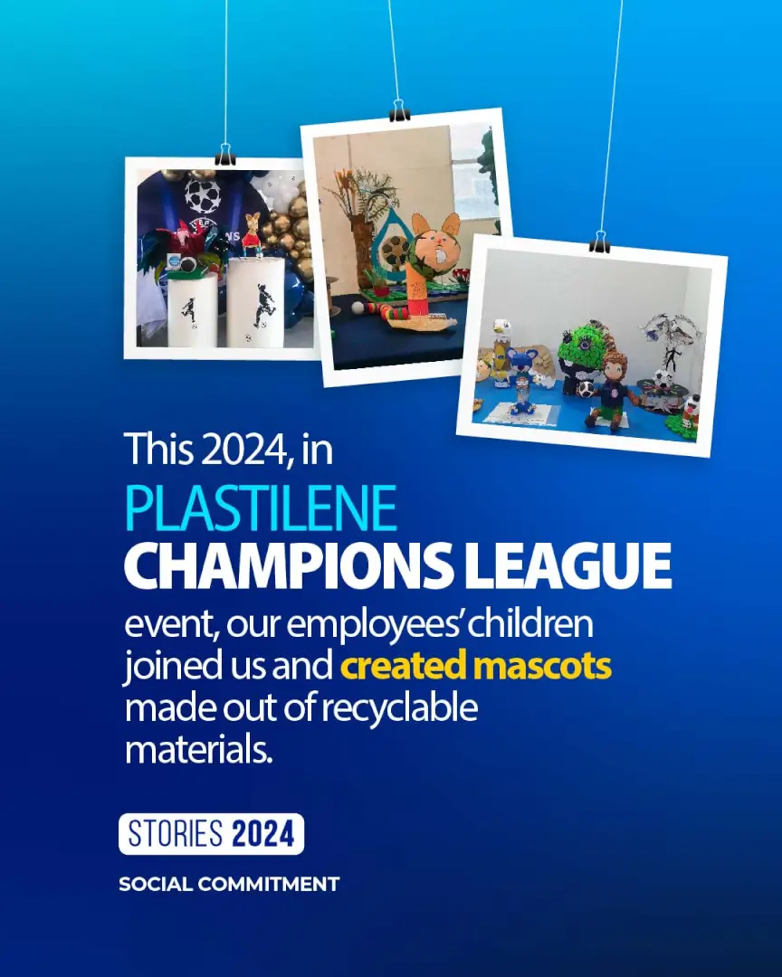 Sports Mascot Contest with recycled material at Plastilene Group