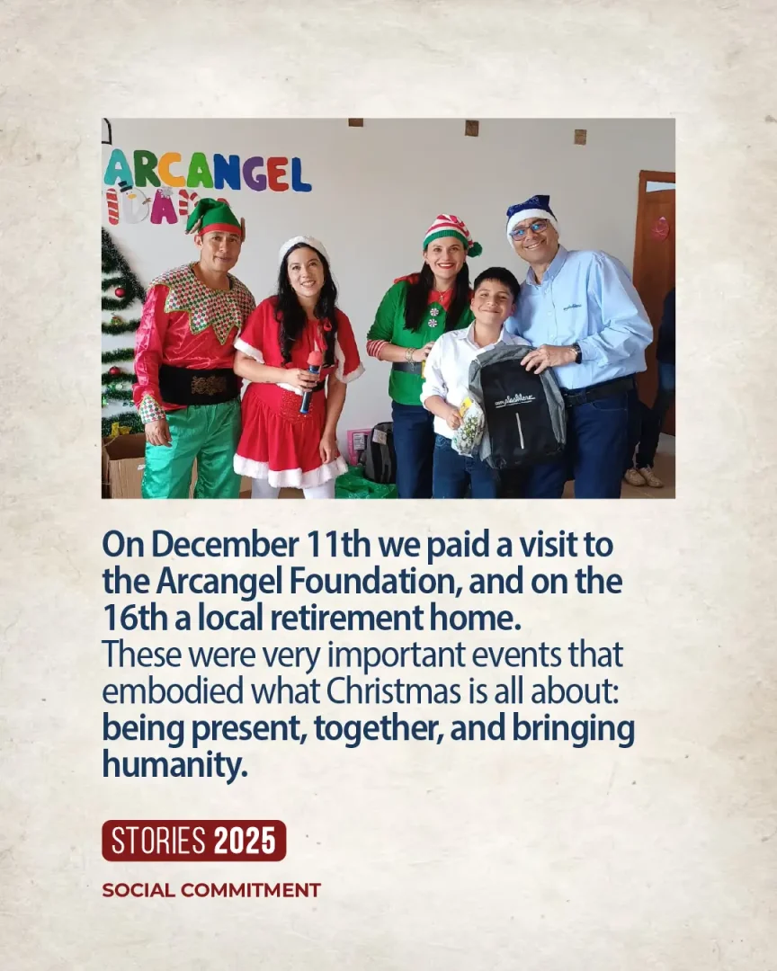 Our social responsibility in Ecuador - 2025 - 2