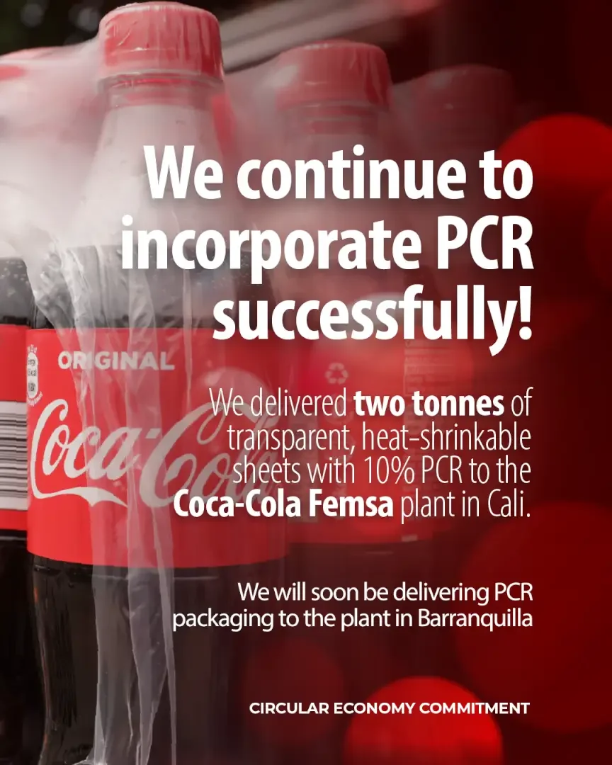 PCR Ciclolene recycled polyethylene (PE) resin by Plastilene Group