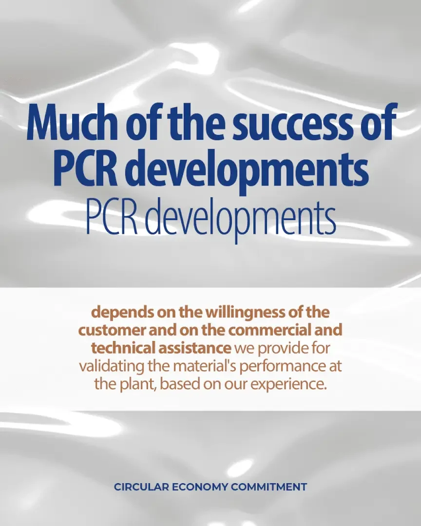Secondary packaging with 20% PCR Ciclolene resin by Plastilene Group