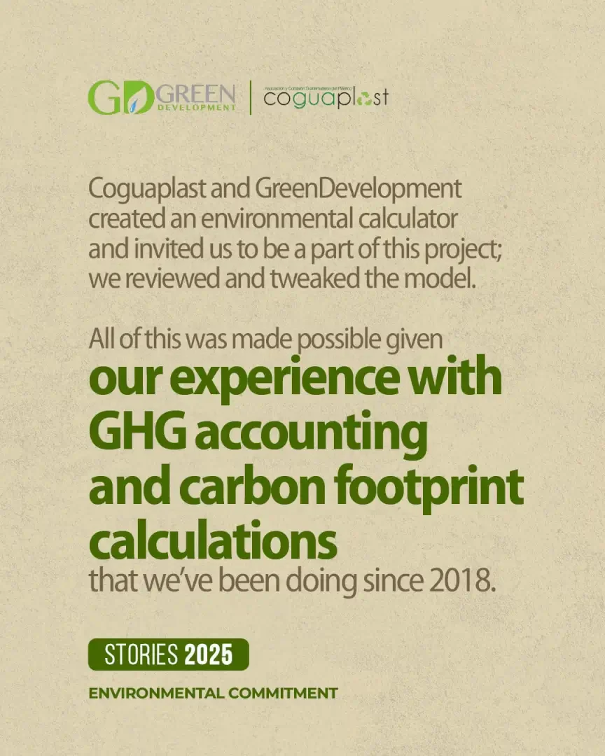 Measuring carbon footprint with science-based data by Plastilene Group